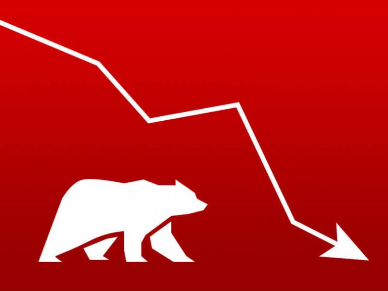 nepse index fall